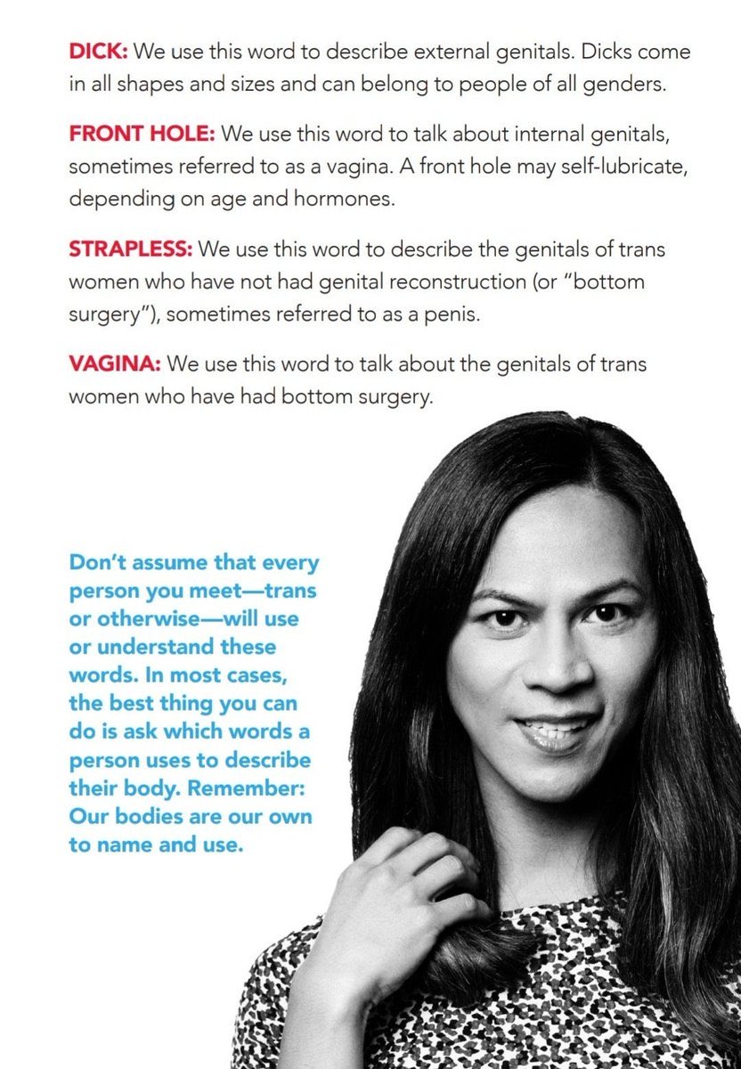 Terfs_R's tweet photo. The gender trolls (@HRC ), aka the trans lobby, want us to call a woman’s vagina a «FRONT HOLE».
They also want us to call a man’s sliced and inverted penis (which is an open wound) a «vagina»?
WHY THE HELL ARE PEOPLE NOT WAKING UP?? https://t.co/YNlxSWiDfH