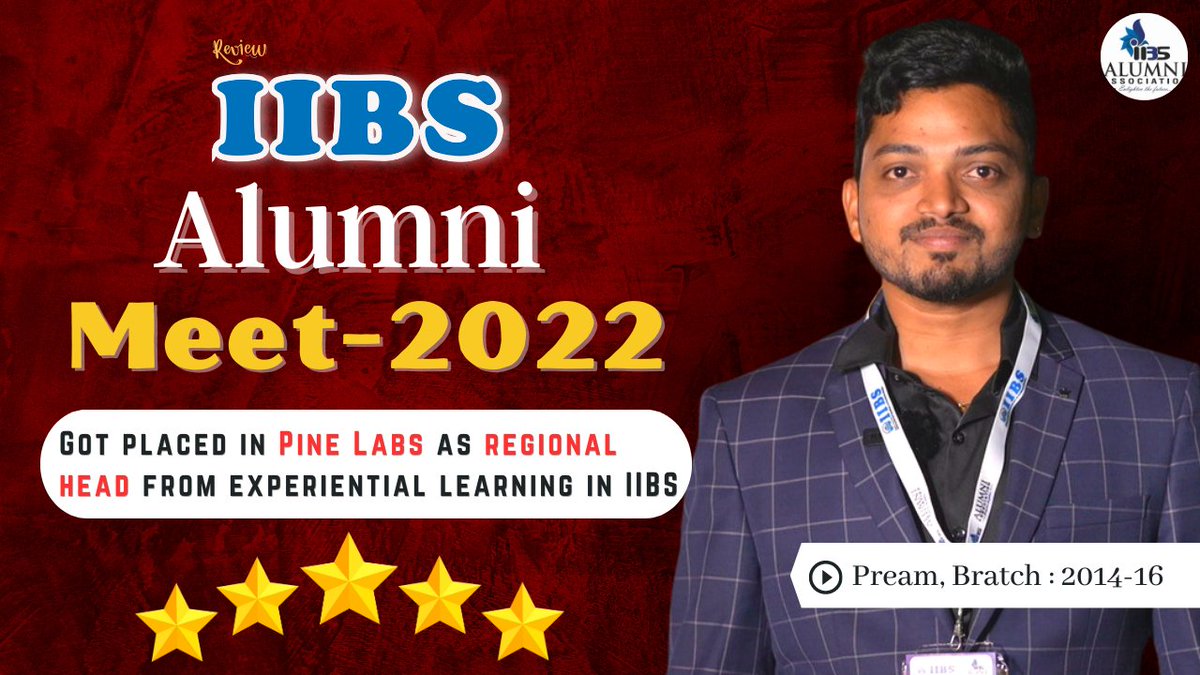 iibsonline's tweet photo. ๐ฃ๏ธ IIBS B School Alumni Speak 2022 Mr. Pream Addresses his experiences
Learn More - https://t.co/VajgwZfMf8
#iibs #alumni #speak #mba #business #education #bschool #management #mbalife #college #gmat #finance #career #pgdmstudent #mbastudent #marketing #businessschool #student https://t.co/CgckZrCCR1