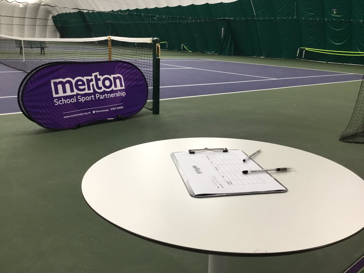 MertonSSP's tweet photo. We’re ready for our ECT PE teacher training session this afternoon and we welcome coach Faye Rettie to lead us in Dance development across KS1 and KS2. Thanks to the Wimbledon tennis centre in Raynes Park for hosting us all today! #dancewithfaye #dancinginschools https://t.co/qHzk34AuEa