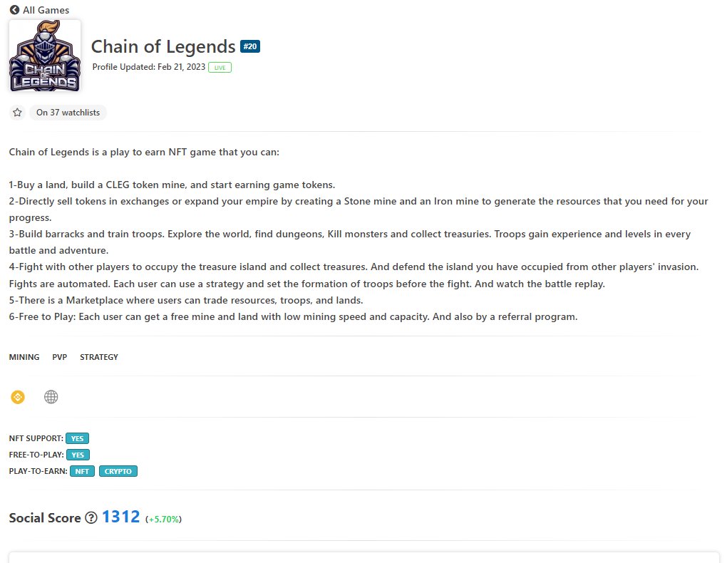 And now... it's 20!!

Way to go fellows... ❤️Together we grow! 👊

playtoearn.net/blockchaingame…