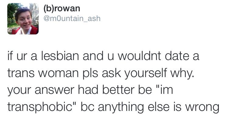 TransHomophobes tweet media