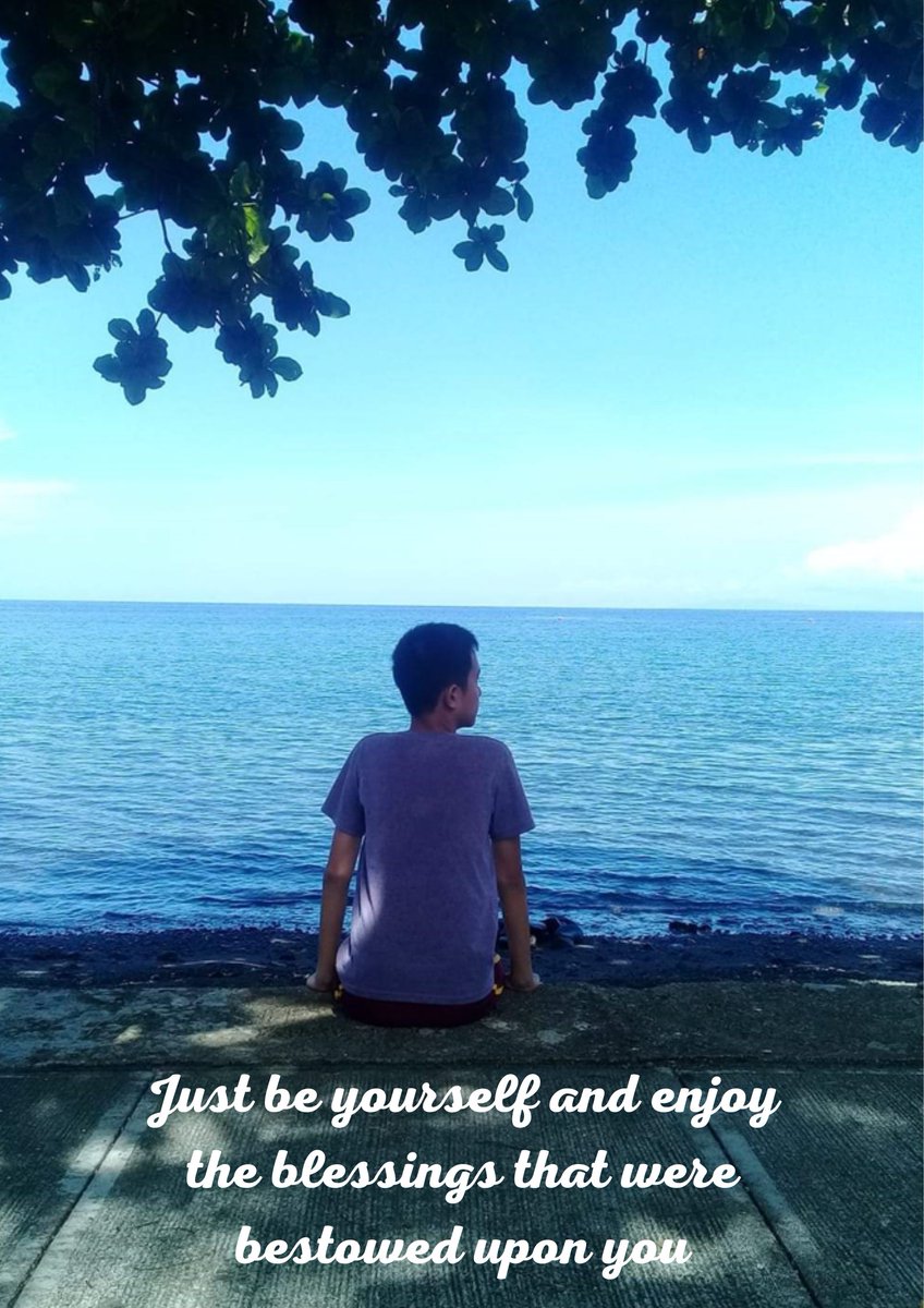 Burdador_Lemarc's tweet image. "Just be yourself and enjoy the blessings that were bestowed upon you"
#photoessay 
#PDEV
#USCSTEM
