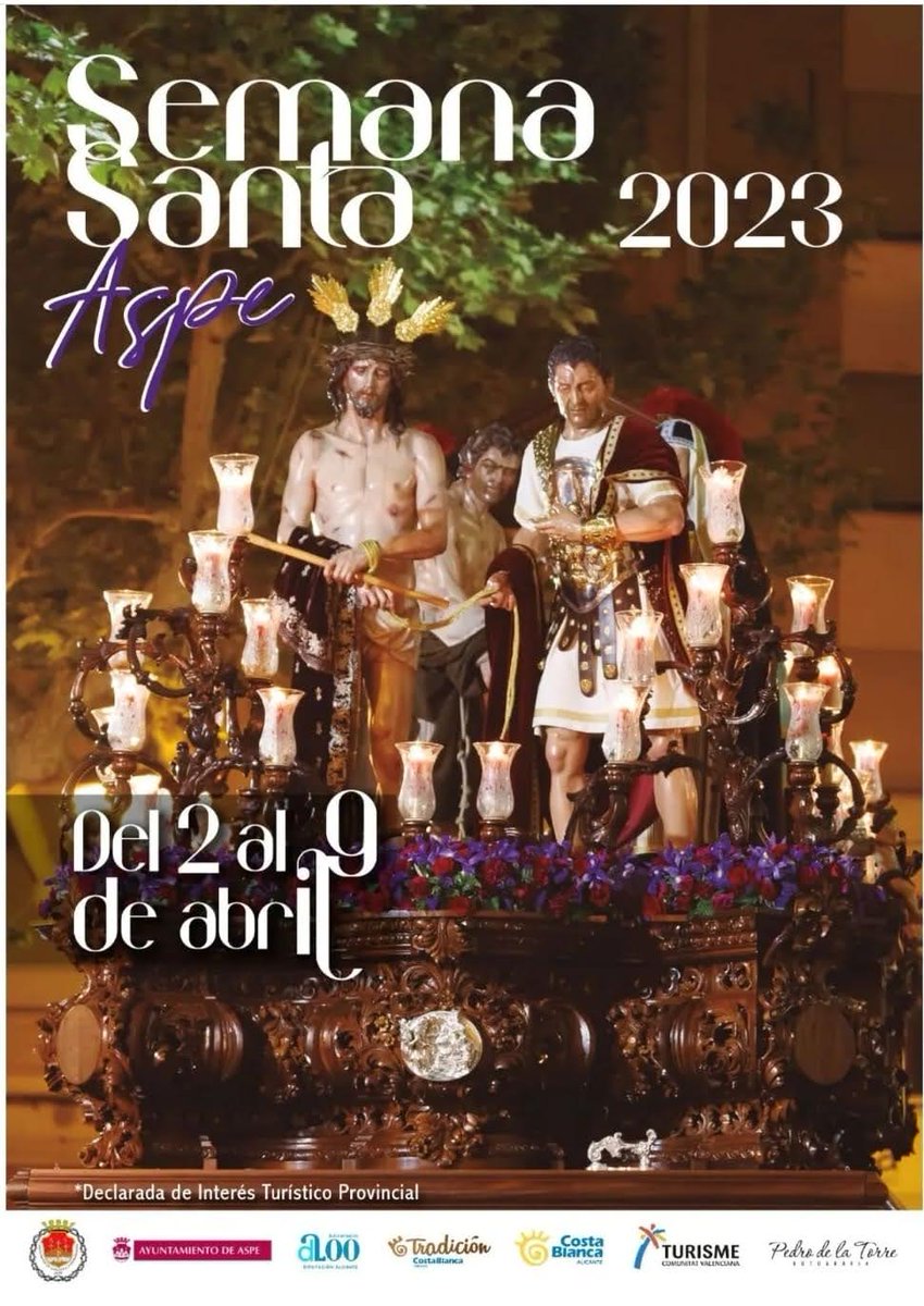 Encendido de la Cruz Cuaresmal en Aspe (Alicante)