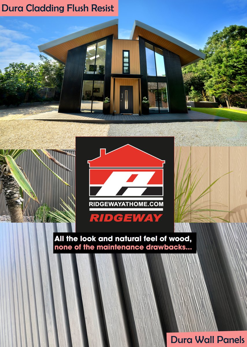 RidgewayOnline's tweet image. The right exterior wall covering, whether on a new build or renovation project, can have a dramatic impact on a buildings appearance. We stock an extensive range of eye-catching exterior solutions that can do just that

 ridgewayathome.com/catalogue/clad…

#claddingsolutions #ridgewayathome