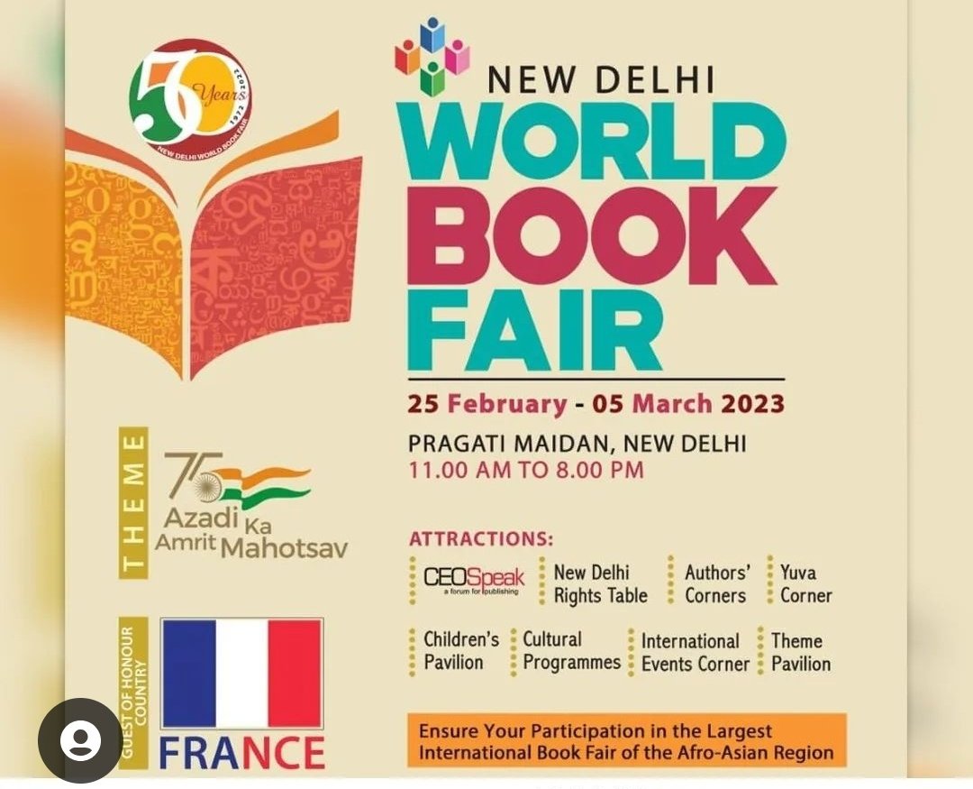 DrSopnaNair's tweet photo. Proud to have my debut #HereAndNowhereElse featured at the World Book Fair. The book is on display and available for sale. https://t.co/8VBjjXLvMH