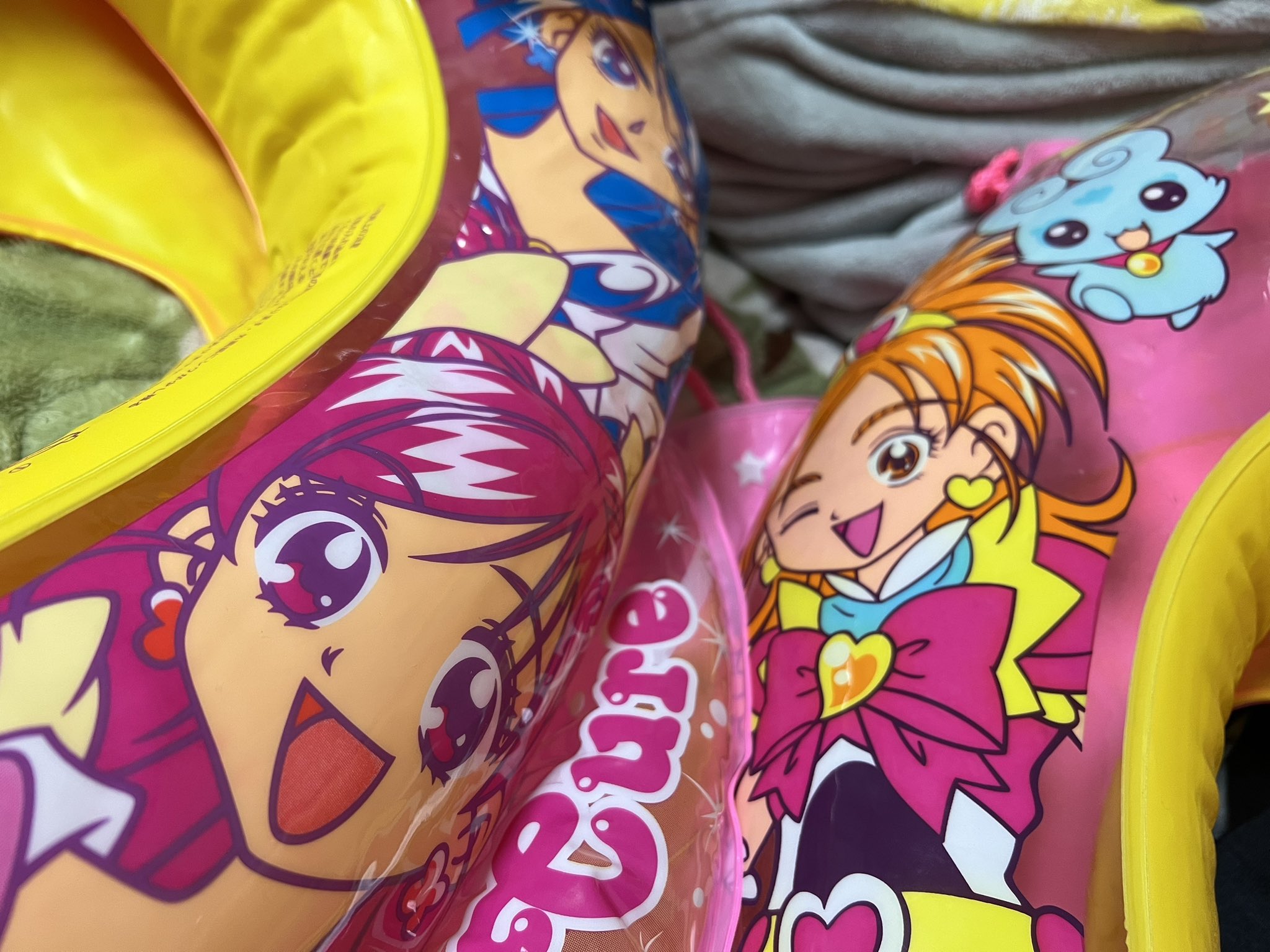 ハートキャッチプリキュア ベビーボート(浮き輪 足入れ ハートキャッチプリキュア ベビーボート(浮き輪 足入れ