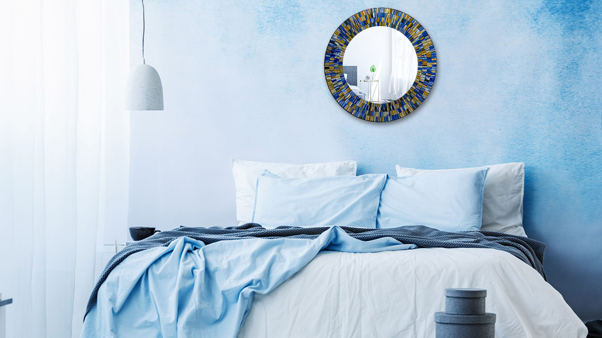 homegift_wareH's tweet photo. Bring some seaside charm into your home with our Handcrafted Mosaic Decorative Wall Mirror! This 24" round mirror features a beautiful pastel sea blue and indigo color scheme, perfect for any beach-inspired decor. 
#MosaicMirror  #HomeDecor #SeaBlue #Indigo #mirrors #handcrafted https://t.co/FIub4tfb5l