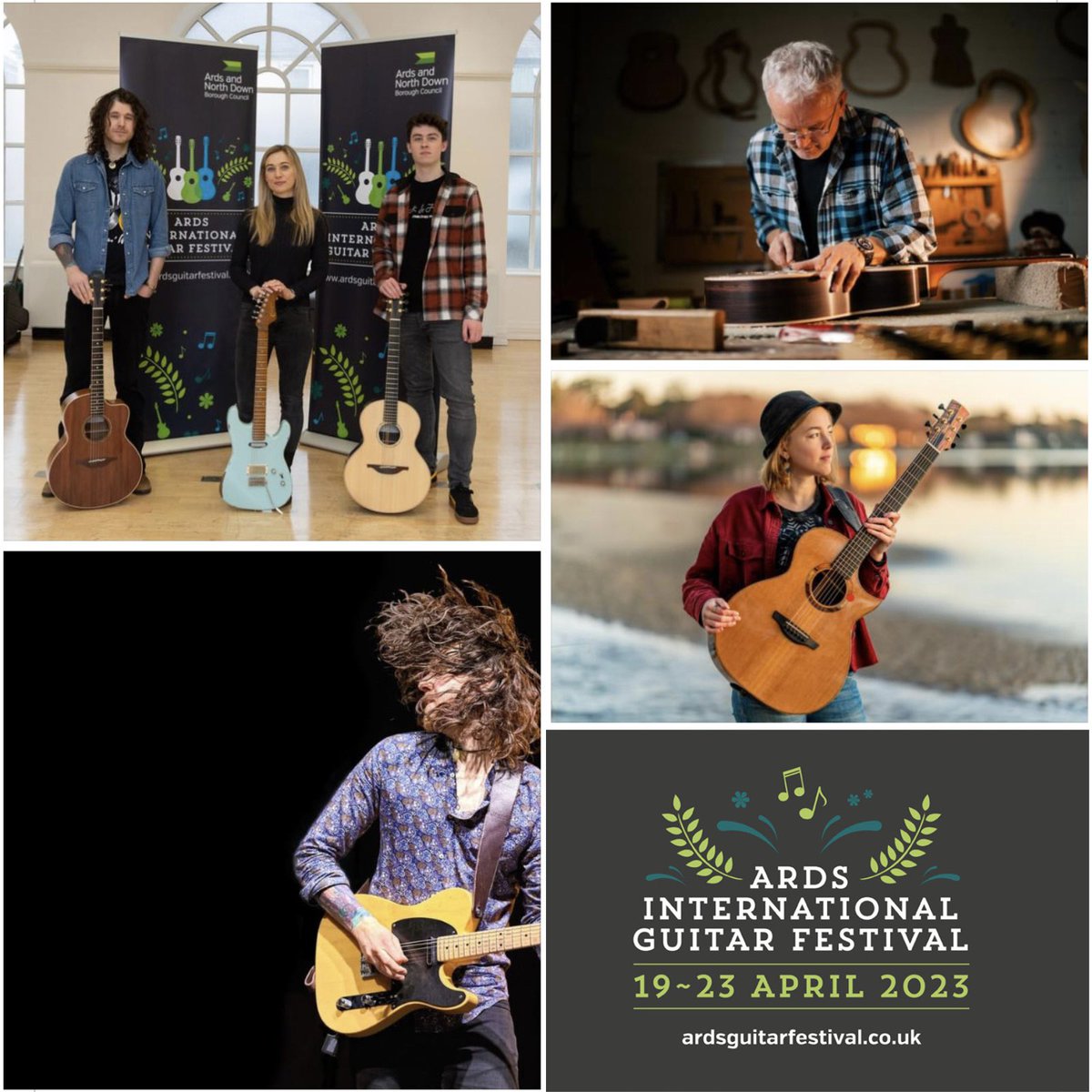 ARDS GUITAR FESTIVAL IS BACK!
19 - 23 April 2023

Tickets available for online booking now!  Featuring the fantastic <a href="/MusicDomMartin/">Dom Martin</a> and many more!

Early booking advised!

🎟 ardsguitarfestival.co.uk/whats-on