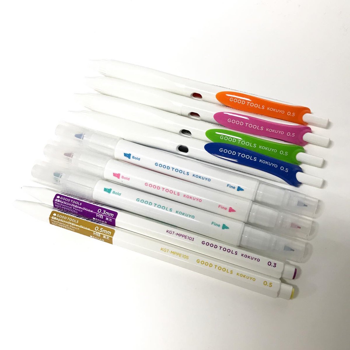 maruzen_maruhon's tweet photo. 【4階文具】
#コクヨ　#GOODTOOLS
シンプルなデザインと機能性を兼ね備えたコクヨのシリーズです。ペン、ノート、はさみ、テープなど幅広く展開しております。 https://t.co/ijRasrJMvj