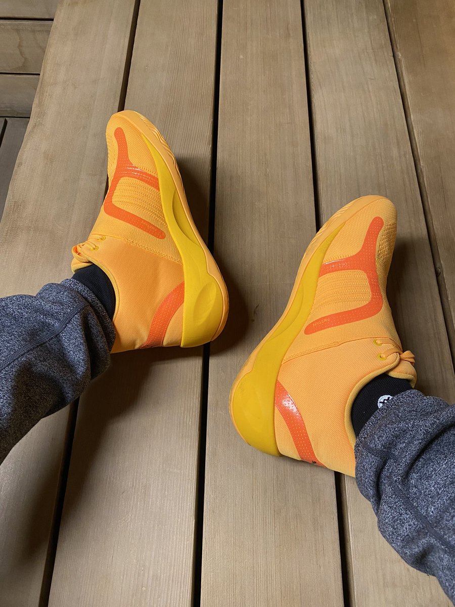 JMG_171's tweet image. These Puma basketball shoes are the real deal 🔥🏀 #PumaBasketball #SneakerGame

Win the day!