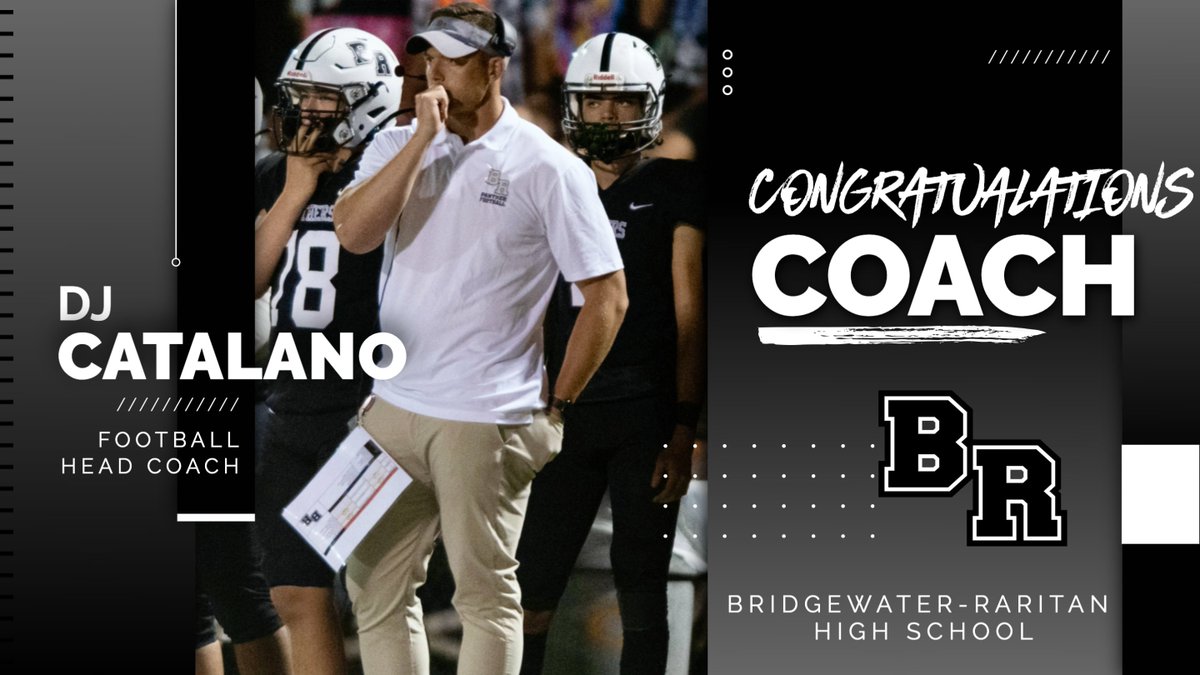 Congratulations Coach Catalano on being named our new Head Football Coach!!