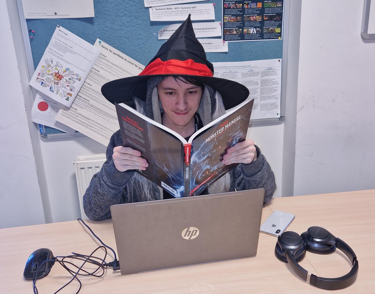 city_college's tweet photo. What better way to teach Games Design students storytelling, character design and narrative understanding than a Dungeons and Dragons campaign.
#penandpaperrpg #dungeonsanddragons #dnd #creativeteaching #gamesdesign #storytelling https://t.co/VWhMp2dMGJ
