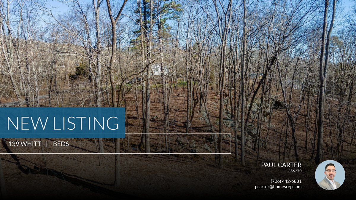Spaulcarter's tweet photo. 📍 New Listing 📍 Take a look at this fantastic new property that just hit the market located at 139 Whitt in Lookout Mountain. Reach out here or at (706) 442-6831 for more information

Paul Carter, Realtor
Licensed in TN and GA
Re... https://t.co/AeMJglIzVB https://t.co/vfDxR9VMXq