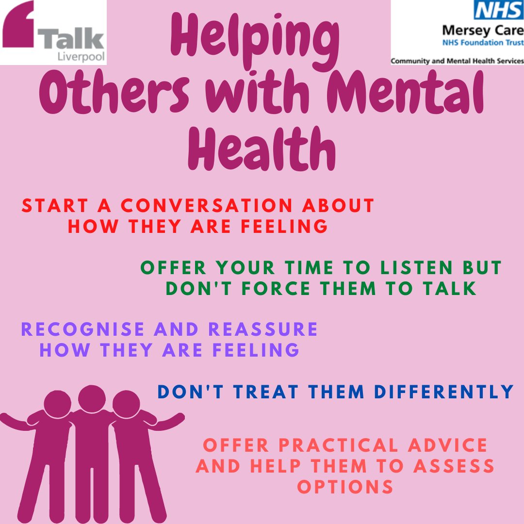 TalkTherapyLiv's tweet photo. Make sure you are checking in on your family and friends, and if you think they are struggling with their mental health, try to have an open and honest conversation about how they are feeling.
#mentalhealth #mentalhealthawareness #talkliverpool #mentalhealthliverpool https://t.co/3yjcGokx5P