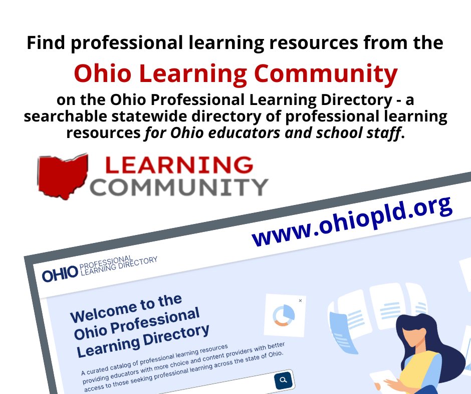 You can find <a href="/OhioLearning/">Ohio Learning Community</a> courses listed on the OhioPLD