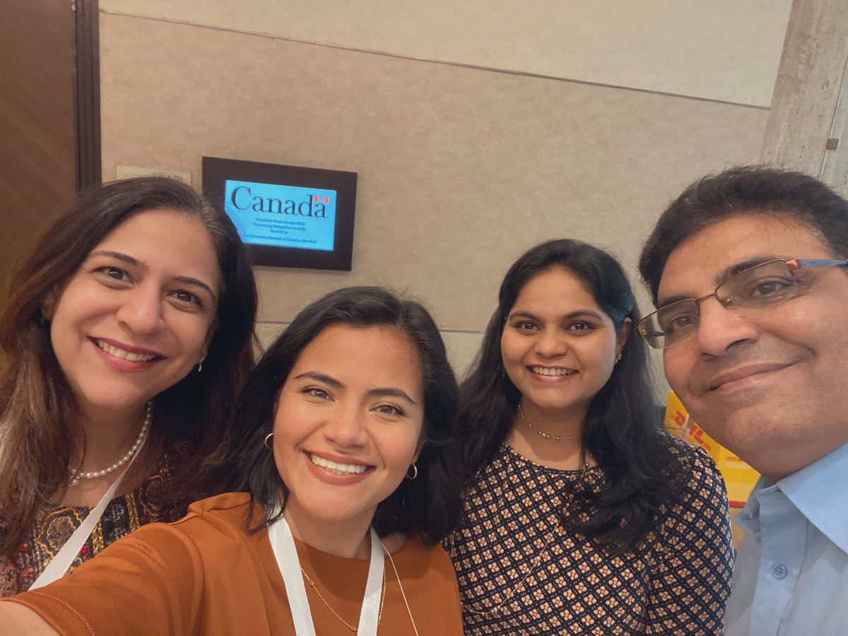 DeborahRH_'s tweet photo. 📍Spent the last day of our 6-day Cnd Clean Energy R&amp;D Partnership Del to 🇮🇳 in MUMBAI, and what a turnout!Thank you to all the Indian cos that made it here today to meet with these 7 fantastic 🇨🇦 cos! Huge thanks to our @TradeTeamIndia in Mumbai for putting this together! 🔋⚡️ https://t.co/WeLxuvveFT