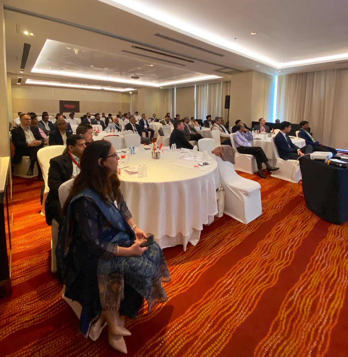 DeborahRH_'s tweet photo. 📍Spent the last day of our 6-day Cnd Clean Energy R&amp;D Partnership Del to 🇮🇳 in MUMBAI, and what a turnout!Thank you to all the Indian cos that made it here today to meet with these 7 fantastic 🇨🇦 cos! Huge thanks to our @TradeTeamIndia in Mumbai for putting this together! 🔋⚡️ https://t.co/WeLxuvveFT