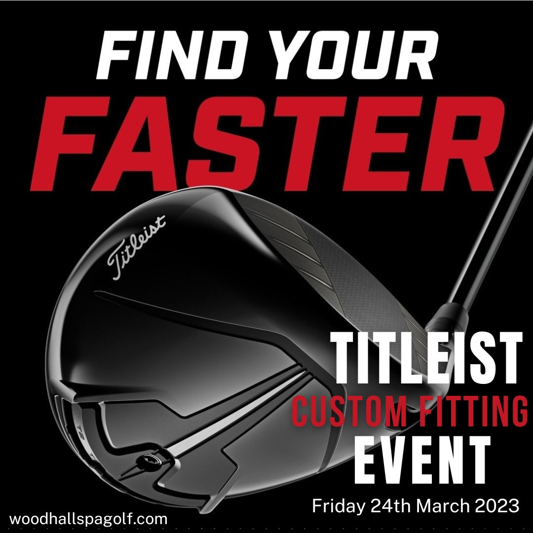 woodhallspagolf's tweet image. It's time to experience the NEW TSR models from @TitleistEurope here at The National Golf Centre Academy. 
•
➡️ Sound👂
➡️ Feel 🤤
➡️ Look 🤩
•
Hit the link to schedule your #CustomFitting session.
woodhallspagolf.com/custom_fitting
Try all the latest offerings from Titleist.