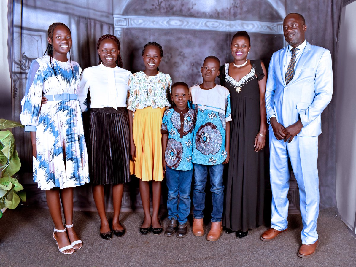 Meet my children L-R; Rupee, Twiggy, Yumi, Chinese, Israel & Wife Counsel Juliet, myself Hon. Dr. Counsel Odonga Otto. Thank you God for such a wonderful family. They are all I toil for. Glory be to your name Lord. To fellow men, monogamy pays. To women, patience pays.