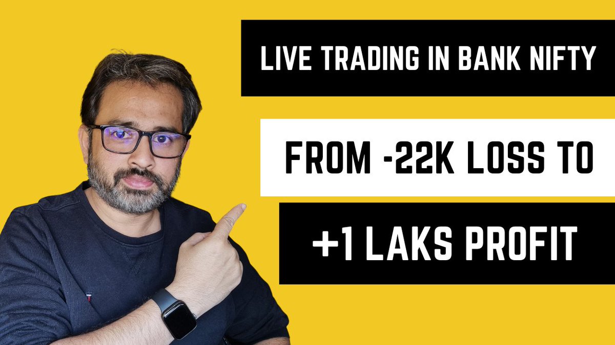 Vikram Stock Market Trader/Trainer/YouTuber on Twitter "Live Trading