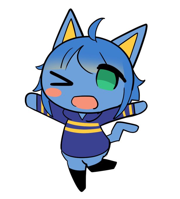 #猫の日
ということで
あつ森バージョンましゅー君 