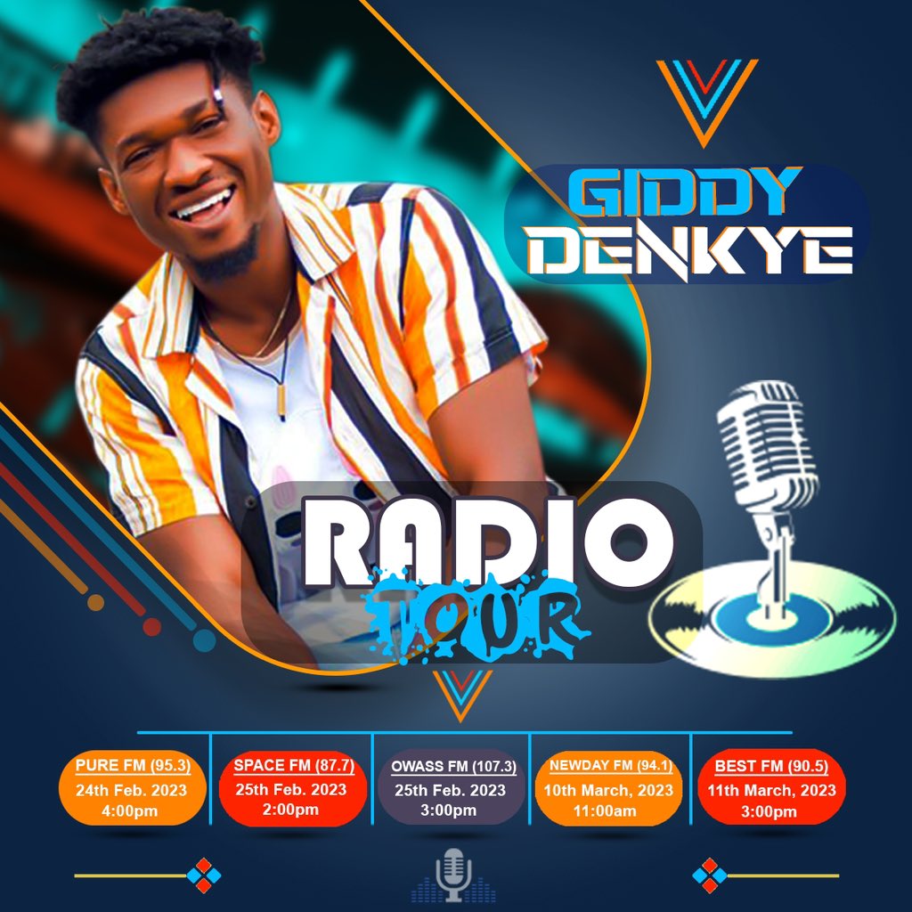 Giddydenkye1's tweet photo. Pen 🖊️ it’s down ;;The Radio Tour start on Friday✌🏾🔥 #good_or_bad */ *#Sika_asem* _Radio Tour__  GiddyWorld ✨🕊️ let’s share please  Trust_the_Process🙏✨🕊️ https://t.co/R01vM316wo