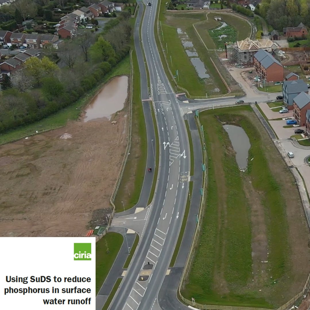 M_ECEngineers's tweet photo. #CIRIA recently issued a guide on using #SuDS to reduce #phosphorus in #surfacewater, which provides a #goodpracticeguide, setting out the necessary SuDs deployed in the ‘treatment trains’ to achieve #phosphorusremoval.
Read more: https://t.co/wJsmHwiFl5 https://t.co/mZiVpnGcnd