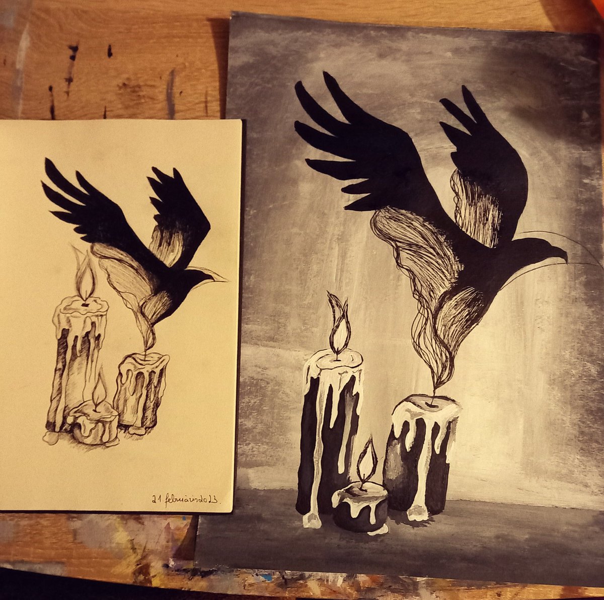 Bird_cherry_art's tweet photo. 🖤🖋
#art #painting #mood #blackink https://t.co/TiAs7qVnjB