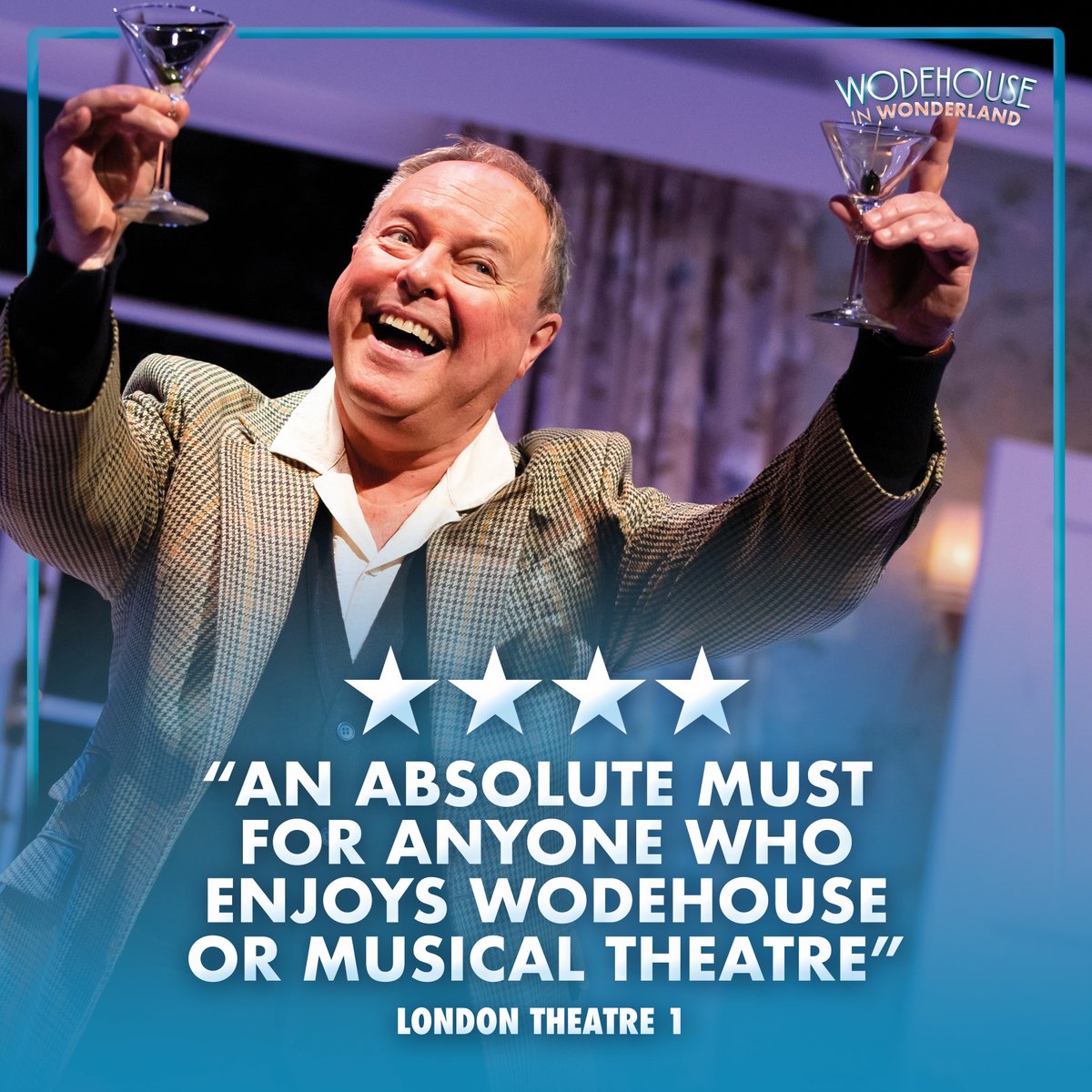Anvil Arts (@anvilarts) on Twitter photo The reviews are in for #WodehouseInWonderland, starring <a href="/RobertDaws/">Robert Daws</a> as #PGWodehouse, and you can see the show in #Basingstoke next week!
Have you booked your tickets yet?
π
The Haymarket / 2 β 4 Mar
ποΈ bit.ly/3xAYHy6
<a href="/cahootstc/">Cahoots Theatre Co.</a> <a href="/WodehousePlay/">Wodehouse in Wonderland</a> <a href="/BillHumble/">William Humble</a> #Theatre The reviews are in for #WodehouseInWonderland, starring <a href="/RobertDaws/">Robert Daws</a> as #PGWodehouse, and you can see the show in #Basingstoke next week!
Have you booked your tickets yet?
π
The Haymarket / 2 β 4 Mar
ποΈ bit.ly/3xAYHy6
<a href="/cahootstc/">Cahoots Theatre Co.</a> <a href="/WodehousePlay/">Wodehouse in Wonderland</a> <a href="/BillHumble/">William Humble</a> #Theatre