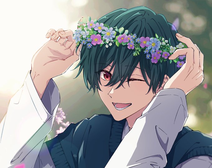 「flower wreath」 illustration images(Latest｜RT&Fav:50)｜4pages