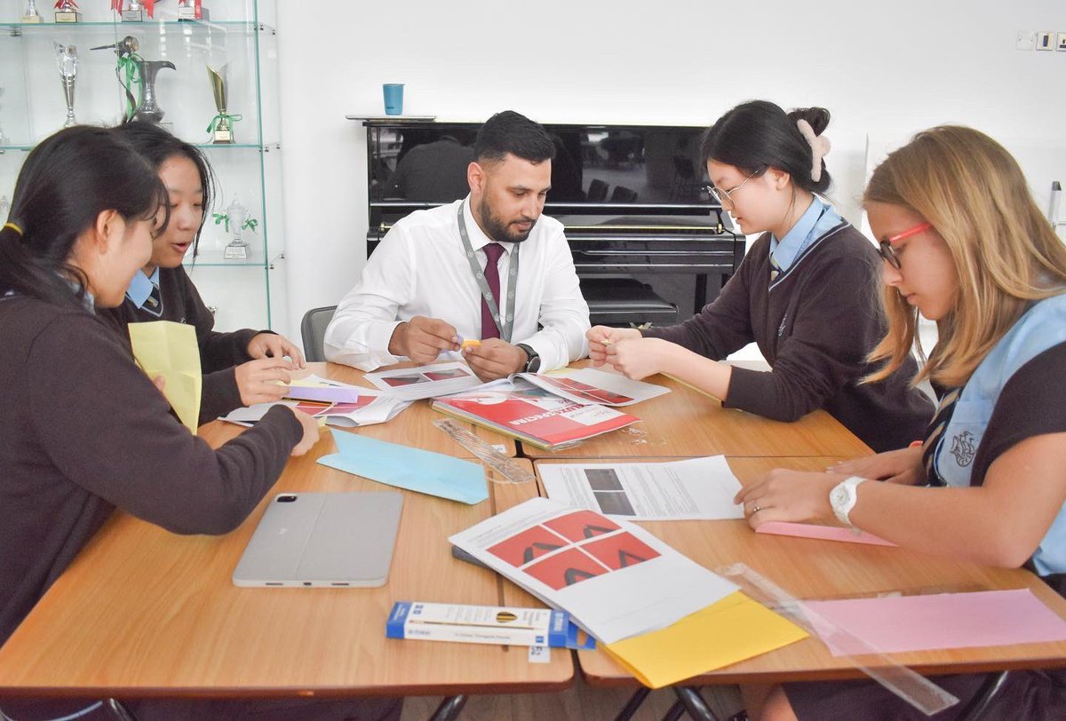 NLCSDubai's tweet photo. This week Senior School students celebrated #Mathsweek .
The theme has been ‘applications of mathematics’. Students have been taking part in various activities including countdown, origami challenges, culminating in a Nicholson Lecture.
#NLCSDubai #ambitiouseducation https://t.co/fYkl1Tsq8R
