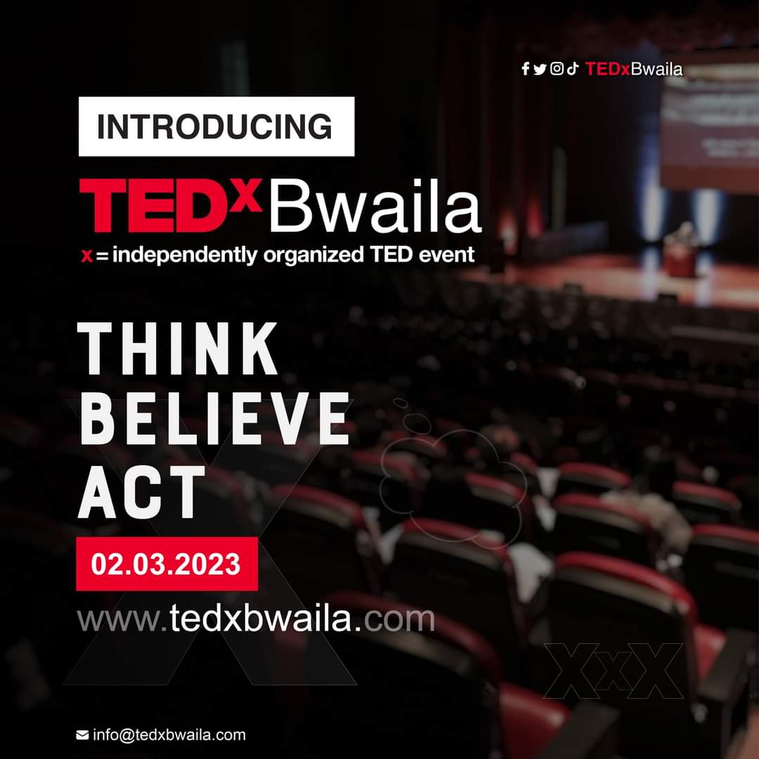 mHubMW's tweet photo. TEDEx Bwaila
Let's ignite our passions, connect with like-minded individuals, and create a better future for all. 

Join us for the TEDx event happening on 2nd March at Crossroads Lilongwe

Get your tickets at mhub, Crossroads Hotel, and Synergy. 

#ThinkBelieveAct https://t.co/CDe3hyE5h3