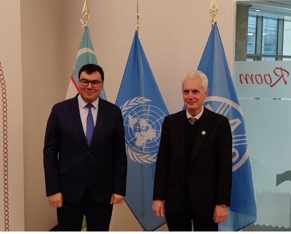 FAO bosh qarorgohida samarali hamkorlik istiqbollari muhokama etildi 
_______________________________________________

В штаб-квартире ФАО обсуждены перспективы эффективного сотрудничества