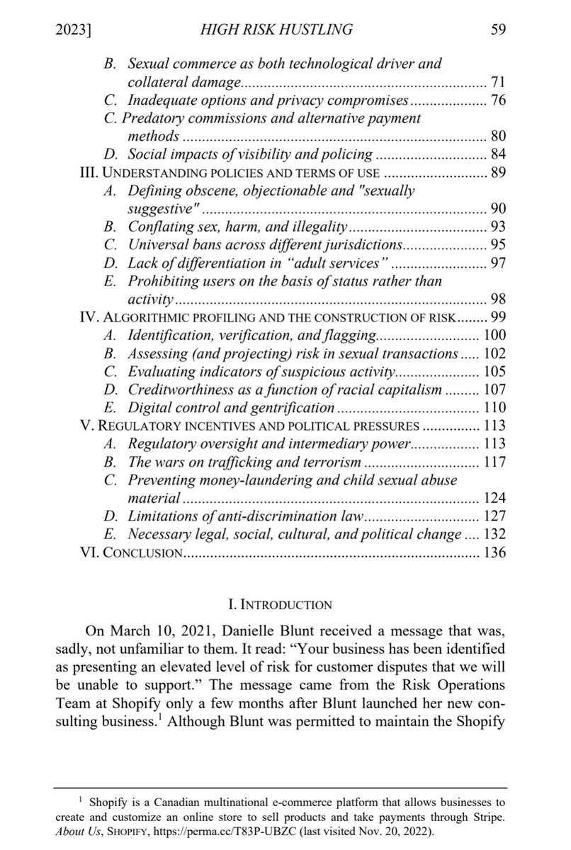 ZahraStardust's tweet image. Hot off the press! We write how financial discrimination against sex workers results from whorephobia, racial capitalism &amp;amp; carceral politics. Thanks to my brilliant co-authors
@MissBluntNYC @stabriella @MissLoreleiLee @KateDAdamo
@rachelkuo @CUNYLawReview academicworks.cuny.edu/clr/vol26/iss1…