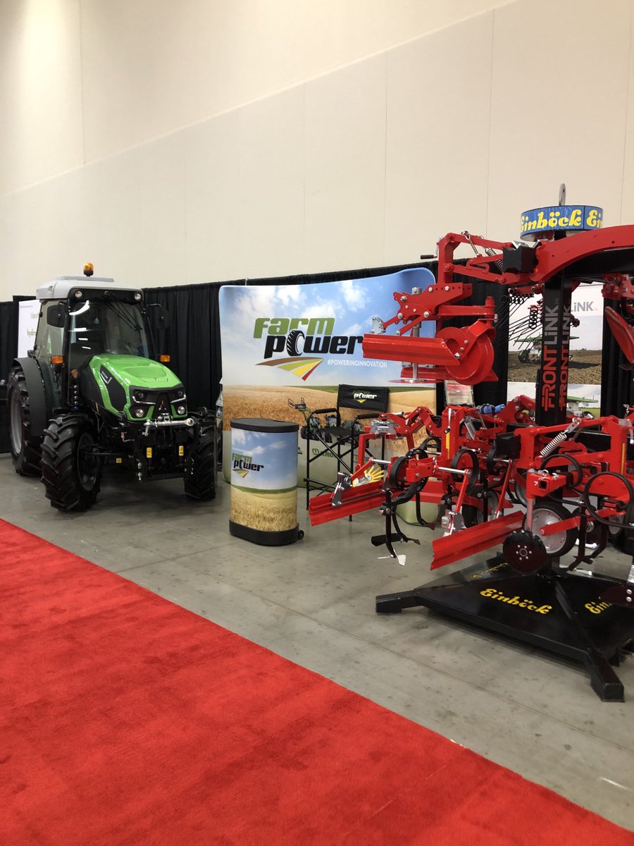 farmpowerinc's tweet photo. It’s the final day at the @ofvc1 drop in at our booth and see the latest innovations in agriculture.
#deutzfahr #einbock #farmdriod #vaderstad #vermeer #ofvc #agriculture #ontario #fruit #vegetables https://t.co/NGDdiiUTqc