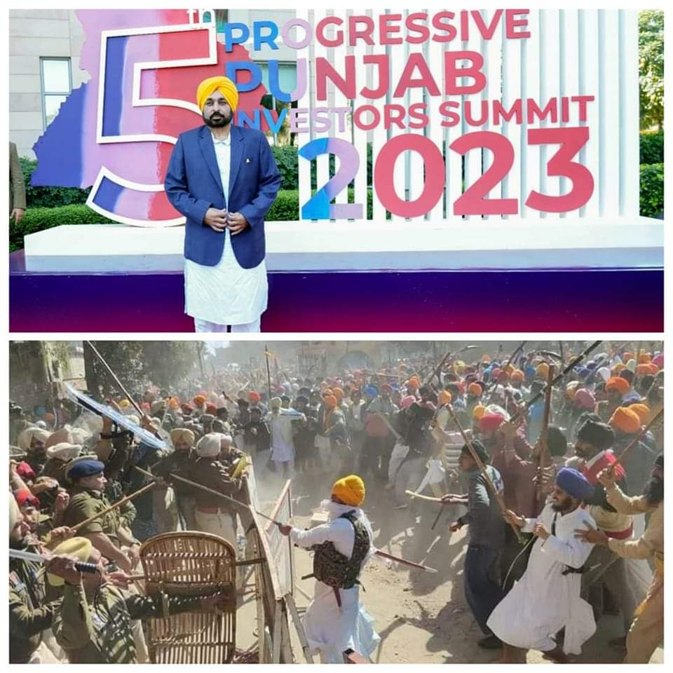 One side crores are being spent to attract investment from business tycoons on the other hand law and order situation is gone out of control in #Punjab by hooligans.

Punjab is bleeding 

#InvestPunjab #PunjabPolice #ProgressivePunjabInvestmentSummit 
@AAPPunjab @TajinderBagga