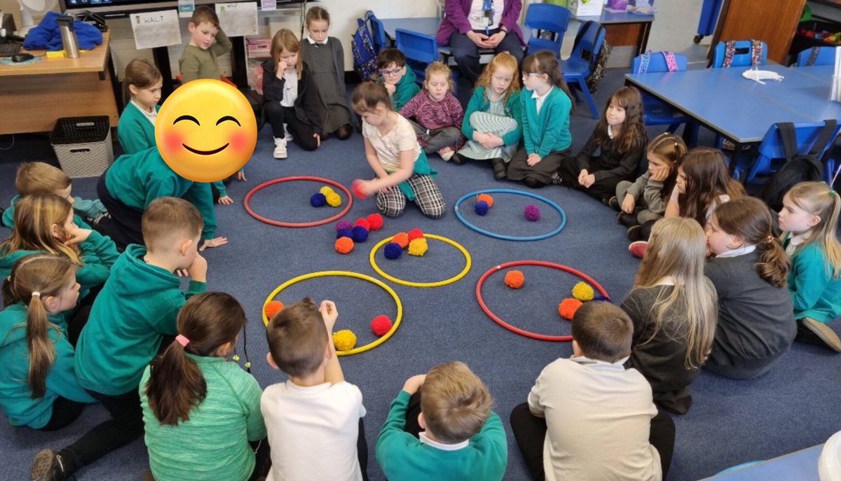 LochsidePS's tweet photo. #P3Mallard have started learning about division this week! We have been learning to divide by sharing into equal groups #concretelearning #learnbydoing #numeracy https://t.co/Sx5M1vGWiJ