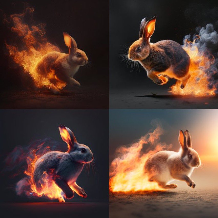 Alguien ha visto a estos conejos?, fotos?, algún video?