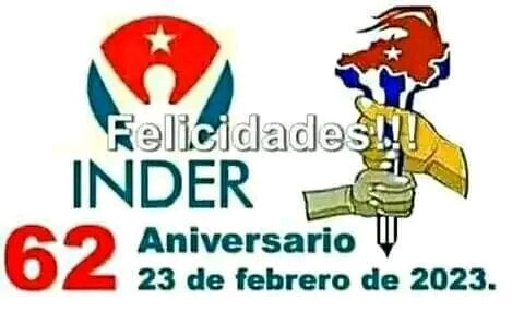 Muchas felicidades a todos los trabajadores del #INDER en su 62 aniversario .
#MartiEnVictoria