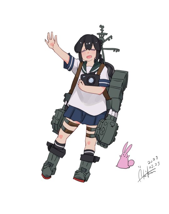 「磯波(艦これ)」の画像/イラスト/ファンアート(新着｜RT&Fav:50)