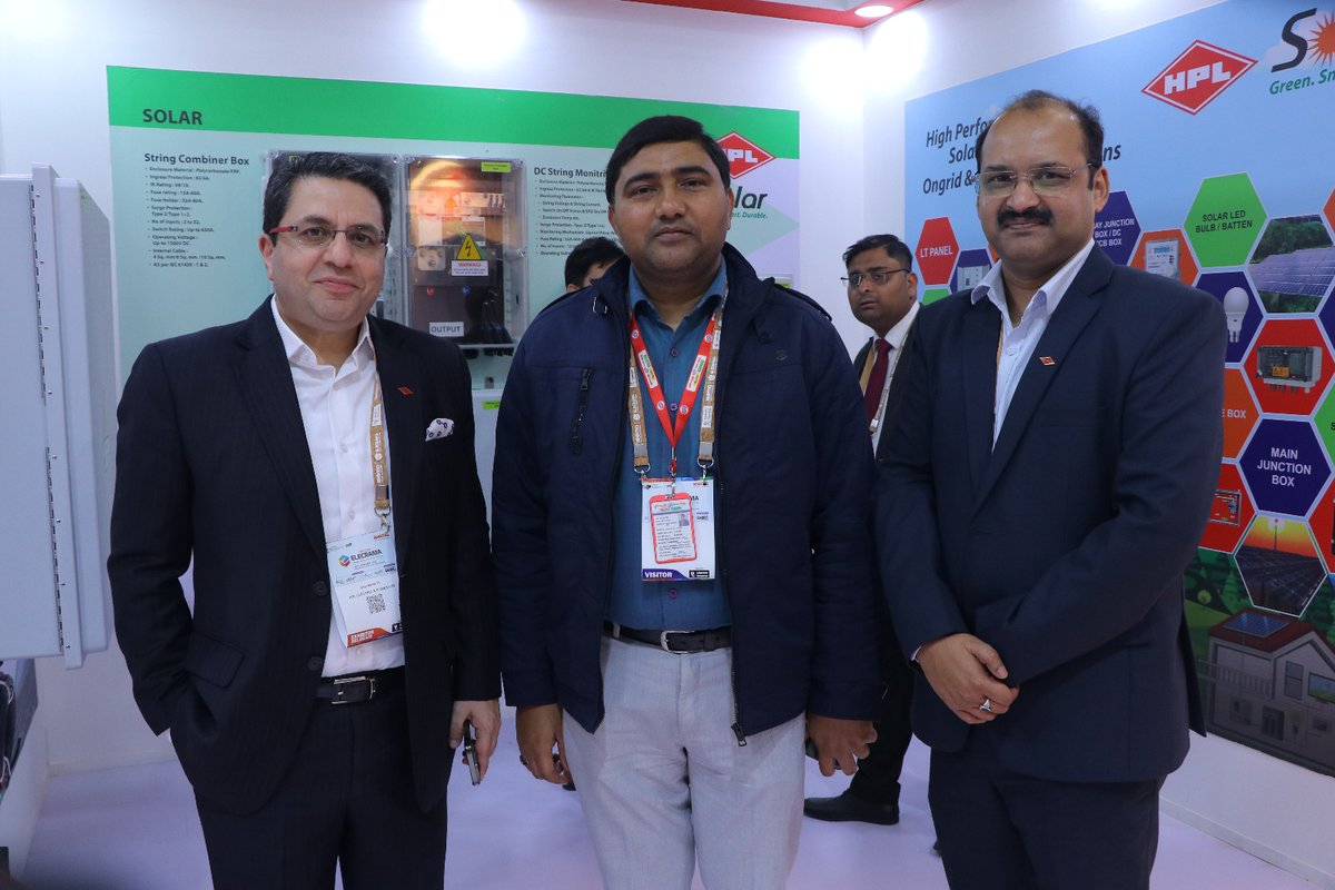 HPL_Official's tweet photo. Thank You for a Powerful Presence at #ElecramaExhibition 2023!
We are thrilled with the tremendous turnout & the overwhelming response to our innovative offerings. Your support has charged us up for bigger and better things to come!
#hplindia #smartsolutions #smartelectricals https://t.co/xh38QtJY8t