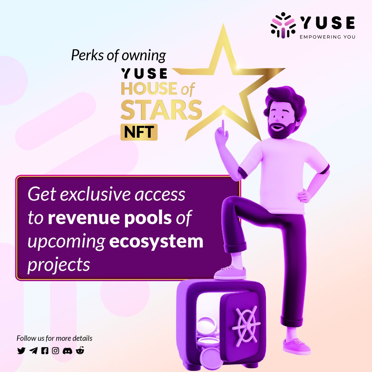 umeshyuse's tweet photo. Ready to explore the vast universe of Astro NFTs? Look no further than Yuse's House of Stars collection.These stunning digital assets are built on the BSC & offer a unique & valuable addition to any collection. Get whitelisted now@ https://t.co/cklC2bp32s.#astroNFT #NFTCommunity https://t.co/s02K6Zajcj