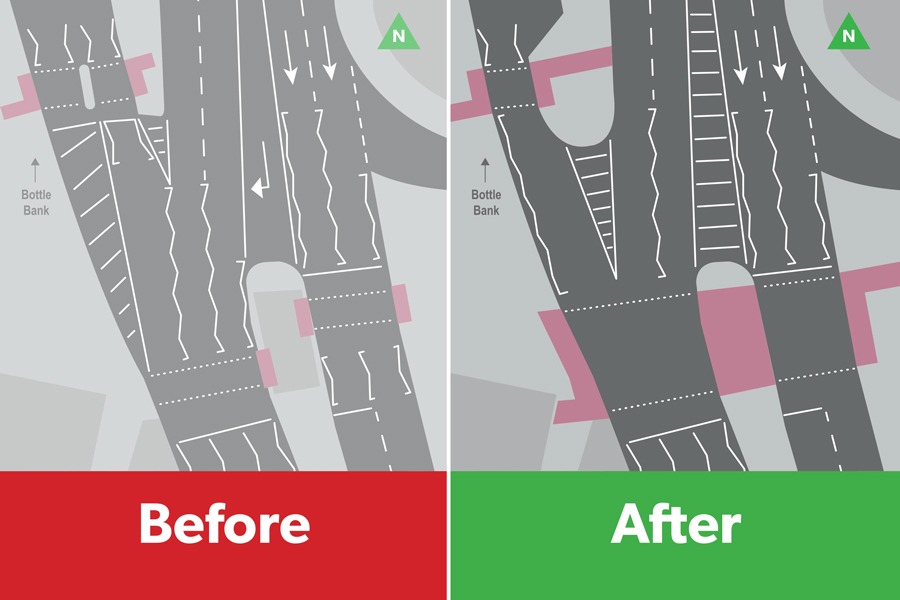 On Monday (27th) we will start work on Bottle Bank, next to the Tyne Bridge, to install a widened pavement and improved crossings, to make the area safer for pedestrians and cyclists. This work is financed by the national Transforming Cities Fund.
gateshead.gov.uk/article/22976/…