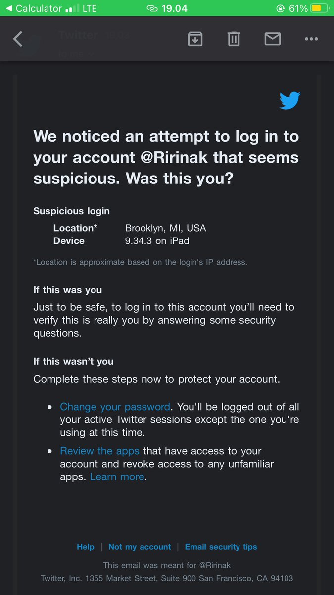 Ririnak's tweet photo. just because this mail, I just now open my twiiter account. Again. 😀➡️ https://t.co/CoaLgDnx6A