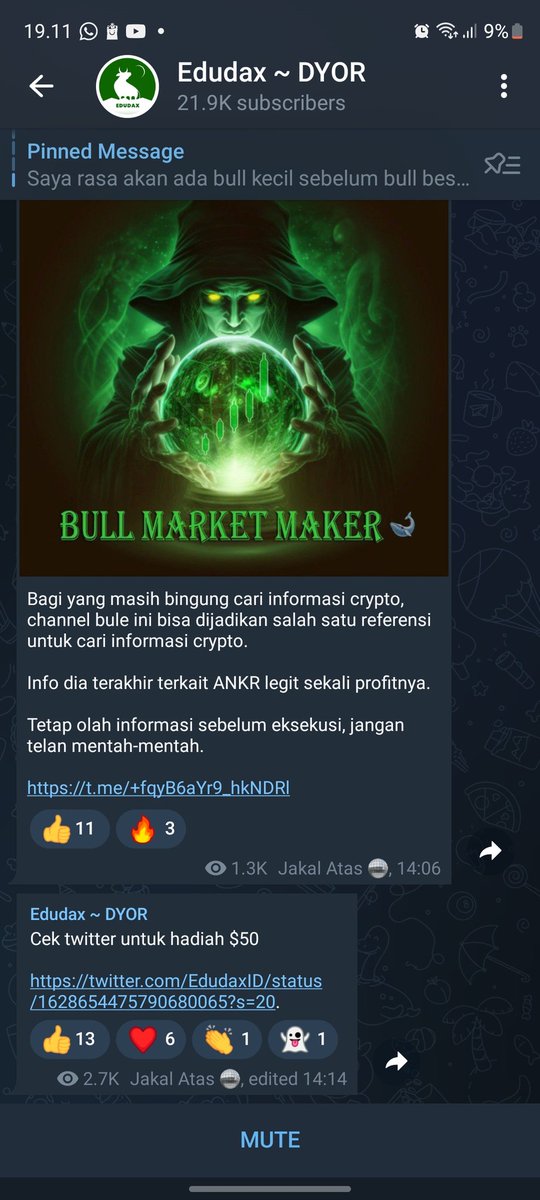 MsM_SevenMore's tweet photo. @EdudaxID Done sir.

Username Telegram: @masmunir07
Wallet BEP20 : 0xf9F015dD89B64455fad10Fa5823f129b8B8D14cD

Hopefully i win https://t.co/YI0VYDKuaB