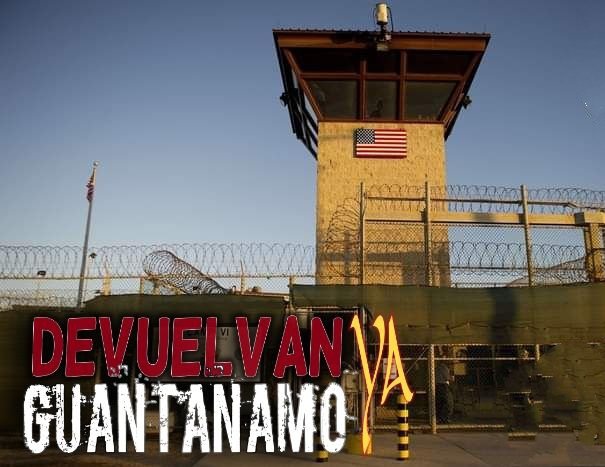 EjtoOccidental's tweet photo. #DevuelvanGuantanamoYa : Base Naval de los EE.UU ilegalmente ocupada, un lugar de arbitraridad y abusos, de torturas y malos tratos donde las leyes quedan suspendidas y la justicia rechazada, el mundo reclama el cierre de Guant��namo. https://t.co/35JEYzhJ3a