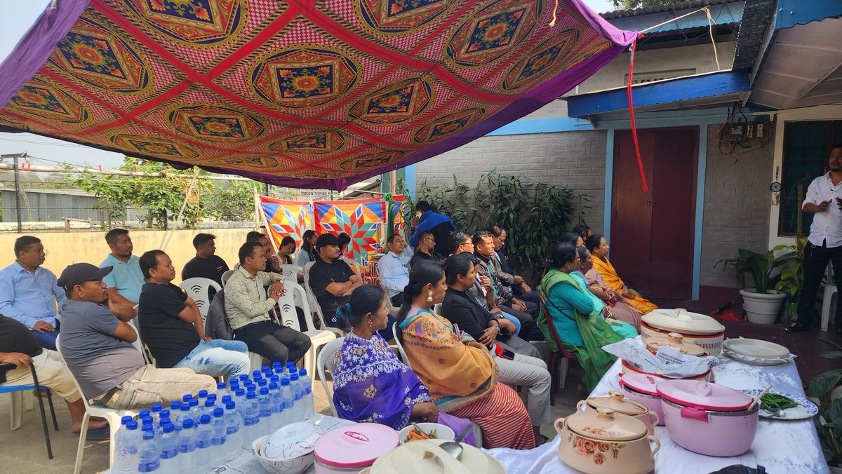 NNongpok's tweet photo. Had the opportunity to interact with BJYM Dimapur and colleagues from Dimapur Metitei Council.
Delighted to see our dedicated BJYM karyakartas are working tirelessly to ensure a thumping victory.
#NagalandElections2023 @JPNadda @blsanthosh @Tejasvi_Surya https://t.co/Dr7jHIRrZ5