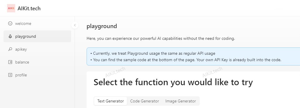 aikit_tech's tweet image. Are you ready to take your applications to the next level? Join the AIKit beta program today and gain early access to our cutting-edge AI API.
Join the beta!
#gpt #openai #AI #API #SaaS
forms.office.com/r/Cmtk6rgkU9
