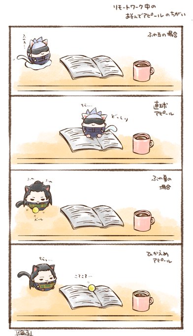 アピールの違い🐈 
