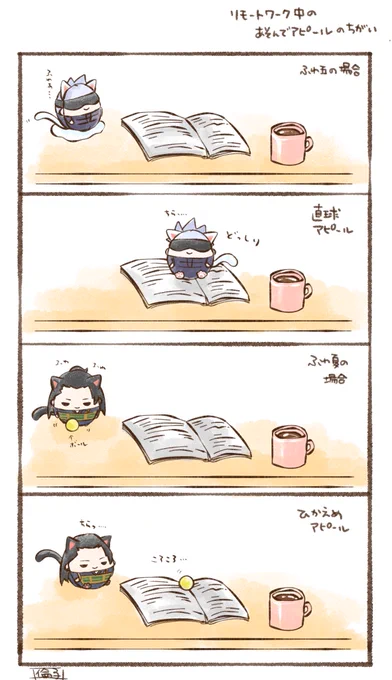 アピールの違い🐈 